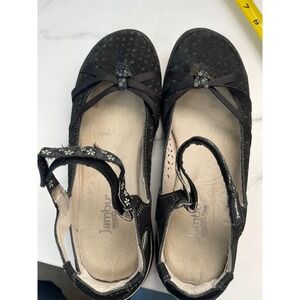 Jambu Black Mary Jane Comfort Memory Foam Walking Shoes Women's